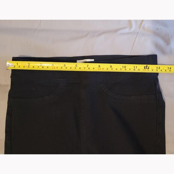 NWT J. Crew Black Toothpick Pull-on High Rise Skinny Jeans (25) - Picture 8 of 12